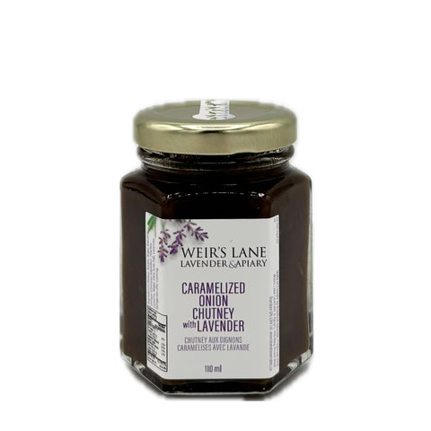Chutney d'oignons caramélisés à la lavande
