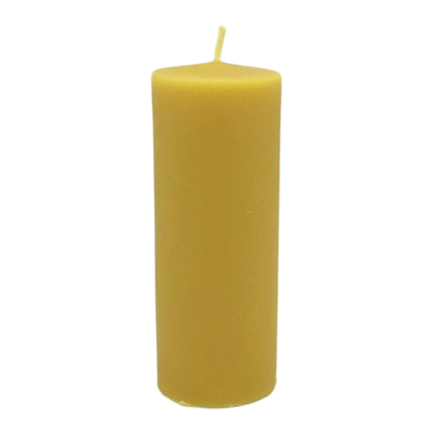 Beeswax Candles: Smooth Pillar, 2x5