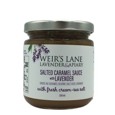 Salted Caramel Sauce with Lavender