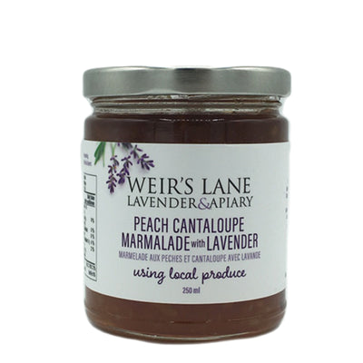 Peach Cantaloupe Marmalade with Lavender