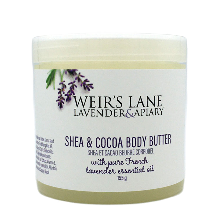 Shea and Cocoa Butter with Lavender